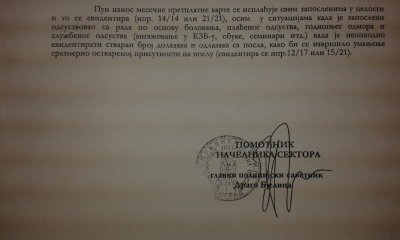 Tumačenje naknade za dolazak i odlazak s rada