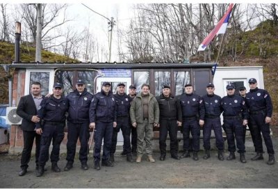 NAJAVA NOVOG POVEĆANjA PLATA MINISTRA BRATISLAVA GAŠIĆA PRILIKOM OBILASKA POLICIJSKIH SLUŽBENIKA U KOPNENOJ ZONI BEZBEDNOSTI