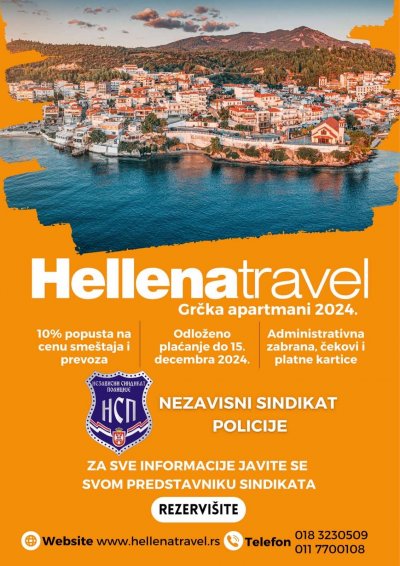 HellenaTravel pogodnosti za članove sindikata