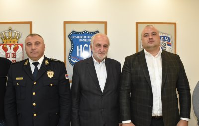 Novogodišnja poseta delegacije MUP-a Nezavisnom sindikatu policije